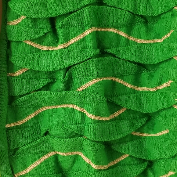 Anthropologie green button up cardigan sz small - Picture 4 of 5